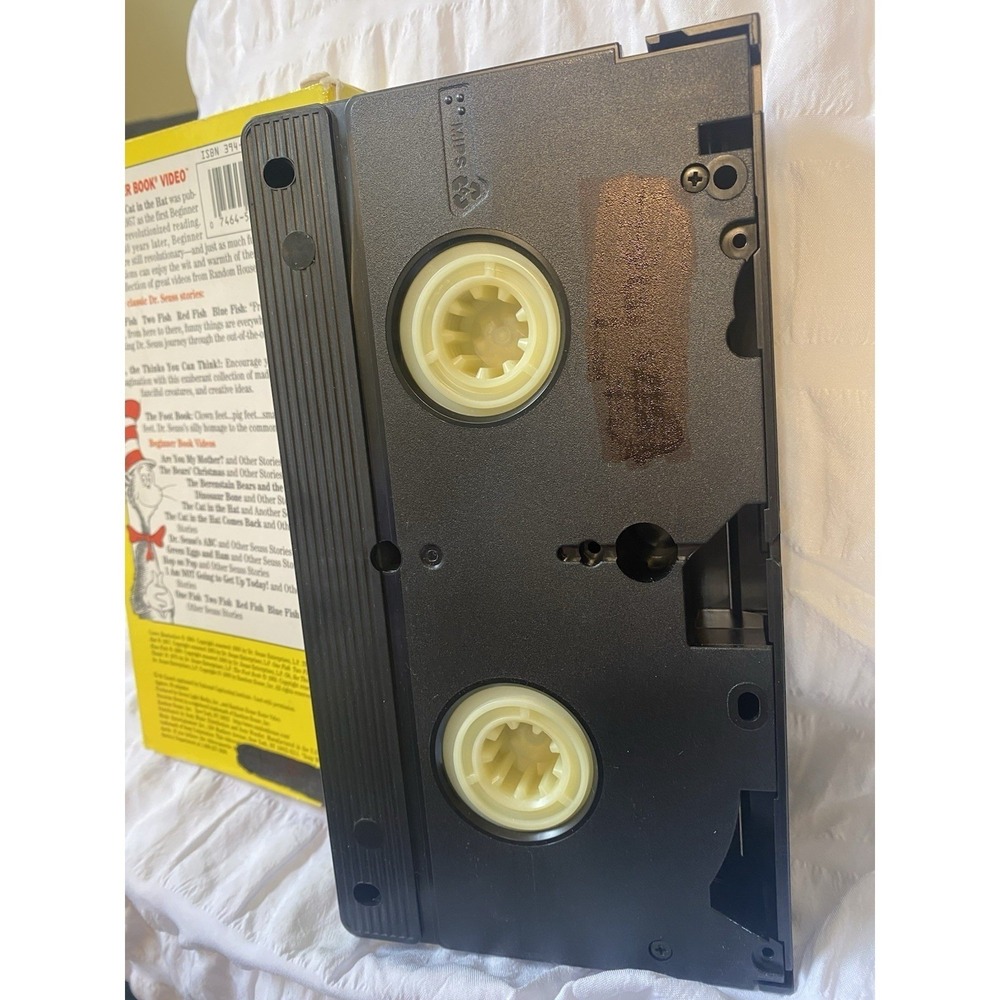 Dr.Seuss One Fish, Two Fish, Red Fish, Blue Fish VHS Tape - Picture 5 of 5